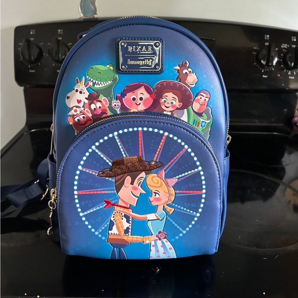 Loungefly Pixar Kids Backpack - Blue
